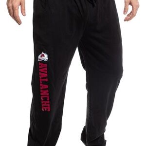 Colorado Avalanche Men's Black Logo Sweatpants